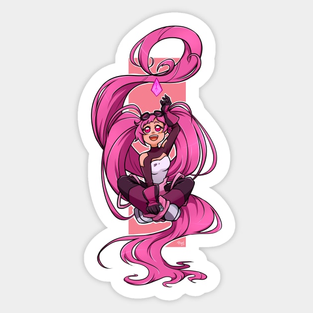 Entrapta of Dryl Sticker by PixelYuu